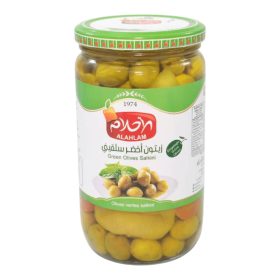 Zöld olívabogyó (Salkini) 700g, Ahlam