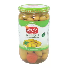Zöld olívabogyó (Kalamata) 700g, Ahlam