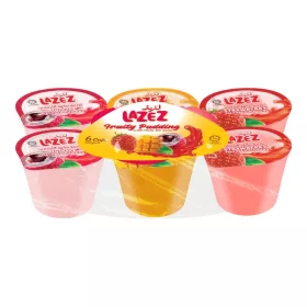 Lazez gyümölcspuding 100gx6