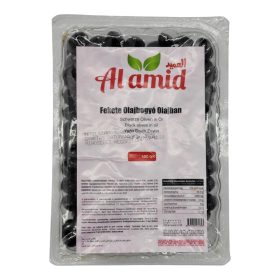 Fekete olívabogyó 500g, Al amid (vákumos)