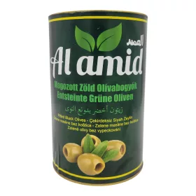 Zöld olívabogyó, magozott 4300g, Al amid