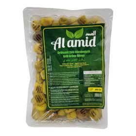 Grillezett zöld olívabogyó  800g, Al amid