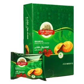 Datolya keksz 12*35g, Ziné