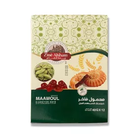 Datolya keksz kardamommal 12*35g, Ziné