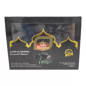 Datolya Ajwa Al Medina prémium 450g, Namazi