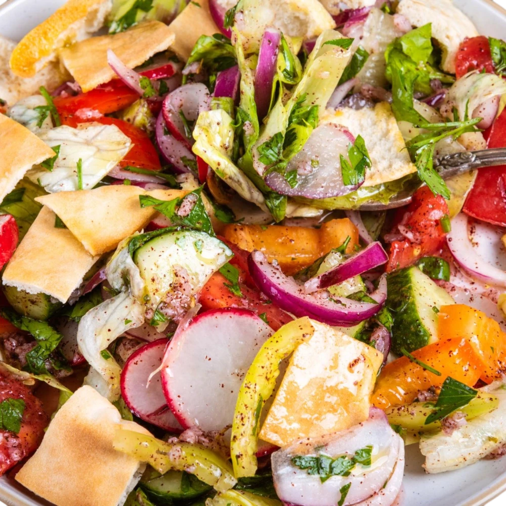Fattoush - Előételek (Mezze)