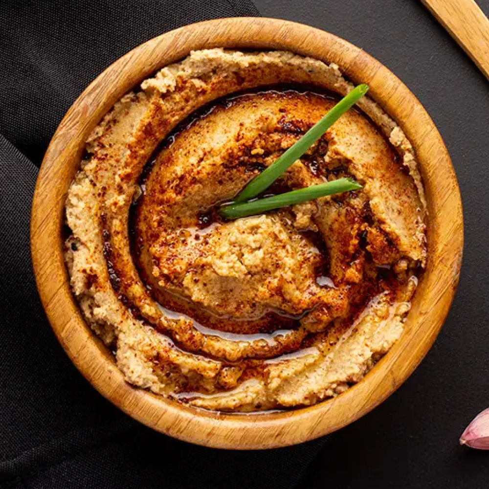 Humusz házilag (csicseriborsókrém)