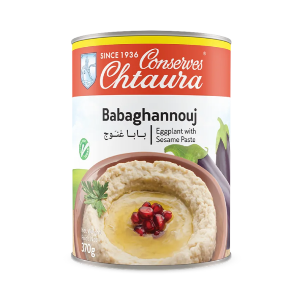 Padlizsánkrém Baba Ghanoug Chtaura