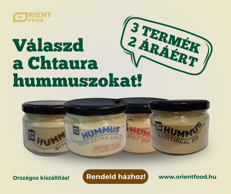 OrientFood Hummusz Chtaura akció